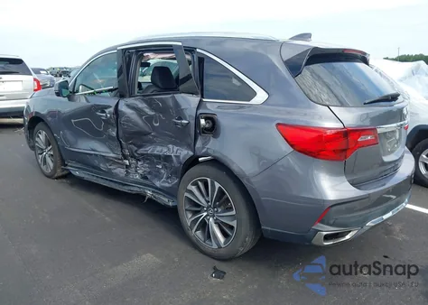 2020 Acura Mdx Technology Package from USA, damaged, VIN 5J8YD3H59LL011432